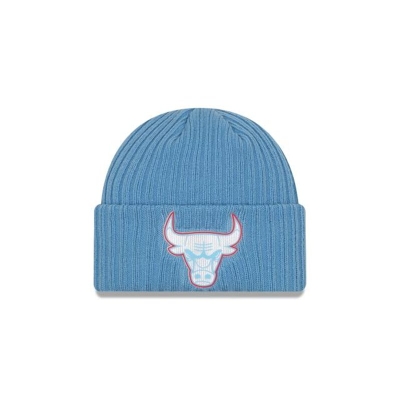 Chicago Bulls Gorra | New Era NBA All-star Game Cuff Knit Beanie Mexico - Azules